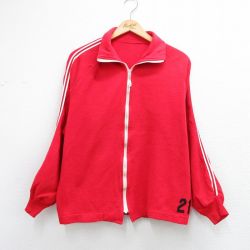 70s ラグランジャージ WEST レッド XL | 古着
