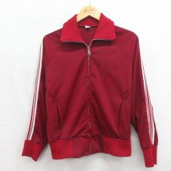 80s ラグラン長袖ジャージ バーガンディ メンズM相当 | 古着