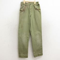 古着 ボーイスカウト パンツ キッズ ボーイズ 子供服 80年代 80s タロン USA製 濃緑 グリーン 24aug26