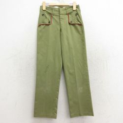古着 ボーイスカウト パンツ キッズ ボーイズ 子供服 80年代 80s タロン USA製 緑系 グリーン 24oct24