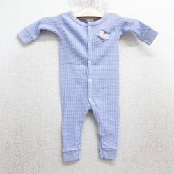【50%OFF】古着 長袖 ロンパース キッズ ガールズ 子供服 90年代 90s セサミストリート エルモ 薄紫 パープル 25apr10