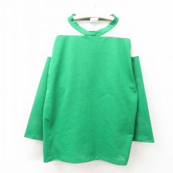 古着 半袖 ビンテージ フットボール Tシャツ キッズ ボーイズ 子供服 90年代 90s ツートンカラー メッシュ地 Vネック カナダ製 緑他 グリーン 25jun14