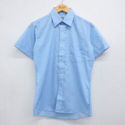 古着 モンゴメリーワード 半袖 シャツ キッズ 子供服 80年代 80s ライトブルー 26may23