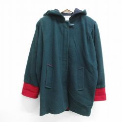 古着 マッキントッシュ 長袖 ウール ジャケット パーカー レディース 90年代 90s 大きいサイズ ロング丈 USA製 緑 グリーン 24nov05 中古 アウター ジャンパー ブルゾン