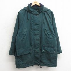 古着 セントジョンズベイ 長袖 マウンテン ジャケット パーカー レディース 00年代 00s ラグラン 大きいサイズ 緑 グリーン 内側キルティング 25jan07 中古 アウター ジャンパー ブルゾン