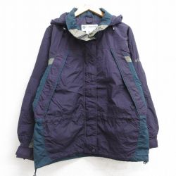 【50%OFF】古着 コロンビア COLUMBIA 長袖 ナイロン マウンテン ジャケット レディース 00年代 00s 大きいサイズ 紫他 パープル 25feb07 中古 アウター ジャンパー ブルゾン