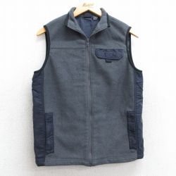 【50%OFF】古着 ギャップ GAP フリース ベスト レディース 00年代 00s 濃グレー 25feb08 中古 アウター