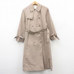 古着 ロンドンフォグ 長袖 トレンチ コート レディース 80年代 80s ロング丈 USA製 ベージュ カーキ 【spe】 25mar17 中古 アウター