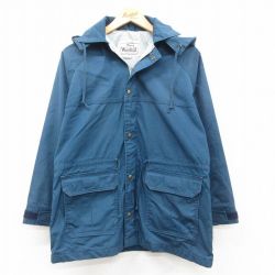 古着 ウールリッチ 長袖 ジャケット マウンテン パーカー レディース 80年代 80s ラグラン USA製 紺 25dec17