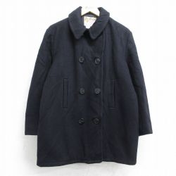 【20%OFF】古着 長袖 ウール ジャケット レディース 80年代 80s USA製 黒 内側キルティング 26jan16