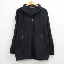 古着 EMS 長袖 ジャケット レディース 90年代 90s 大きいサイズ 黒 26apr28