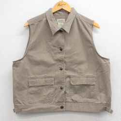 古着 セントジョンズベイ ベスト レディース 00年代 00s コットン 茶系【spe】 26apr28