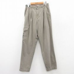 古着 ビューグルボーイ パンツ レディース WARNING コットン 緑系 グリーン 25mar22 中古 ボトムス