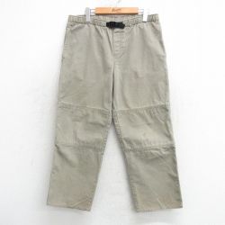 古着 ランズエンド パンツ レディース ダック地 コットン 緑系 グリーン 25mar28 中古 ボトムス