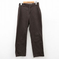 古着 ディッキーズ Dickies ワーク パンツ レディース 茶 ブラウン 25mar28 中古 ボトムス