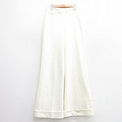 古着 パンツ レディース 80年代 80s フレア ブーツカット USA製 生成り 25apr25 中古 ボトムス