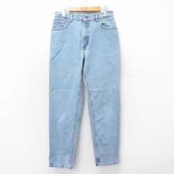 古着 リーバイス Levis 550 ジーンズ レディース 00年代 00s テーパード コットン 紺 ネイビー デニム 25may22 中古 ボトムス ジーパン Gパン ロング パンツ
