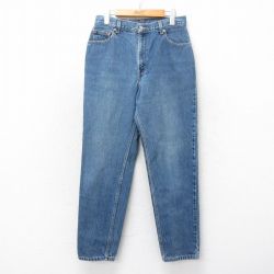古着 リーバイス Levis 550 ジーンズ レディース 00年代 00s コットン 紺 ネイビー デニム 25may22 中古 ボトムス ジーパン Gパン ロング パンツ