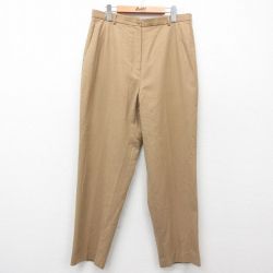 【50%OFF】古着 ランズエンド パンツ レディース 90年代 90s ウール ベージュ カーキ 25jun27 中古 ボトムス