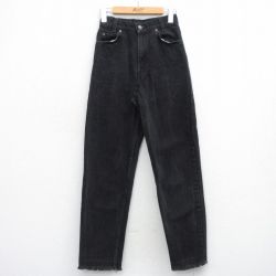 【20%OFF】古着 リーバイス Levis 31450 ジーンズ レディース 90年代 90s コットン USA製 黒 ブラック デニム 【spe】 25oct06 中古 ボトムス ジーパン Gパン ロング パンツ