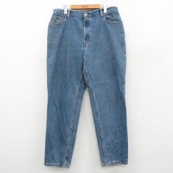 古着 リーバイス Levis 550 ジーンズ レディース 00年代 00s テーパード コットン 紺 デニム【spe】 26feb09