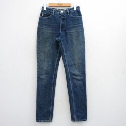 【20%OFF】古着 ゲス GUESS ブランド ジーンズ レディース 00年代 00s ヒゲ コットン 紺 デニム 26feb21