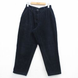 古着 エルエルビーン コーデュロイ パンツ レディース 00年代 00s 紺 26feb21