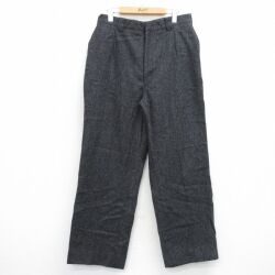 【20%OFF】古着 エルエルビーン パンツ レディース 80年代 80s USA製 黒 霜降り 26feb21