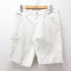 古着 リーバイス Levis パンツ ショーツ レディース 70年代 70s ビッグE 白 26may01