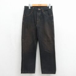 古着 ラスラー ジーンズ レディース こげ茶 デニム 26may12