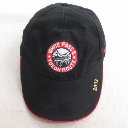 中古 キャップ WHITE 刺繍 黒 ブラック 25jun30