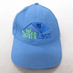 中古 キャップ ドラフト 刺繍 水色 25jul08
