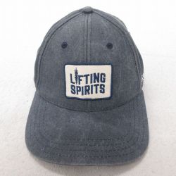 中古 キャップ スピリッツ 刺繍 コットン グレー 25jul08