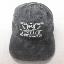 中古 キャップ VINTAGE 刺繍 グレー 25jul08