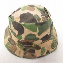 【50%OFF】中古 Kマート ハンティング ハット 80年代 80s ダックハンターカモ USA製 緑 グリーン 迷彩 25jul15