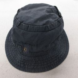 中古 ギャップ GAP ハット リップストップ コットン 紺 ネイビー 25jul15