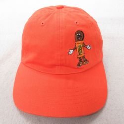中古 キャップ ハーシーズ 刺繍 オレンジ 25jul15