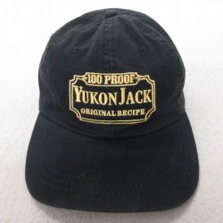 中古 キャップ YUKON 刺繍 黒 ブラック 25jul16