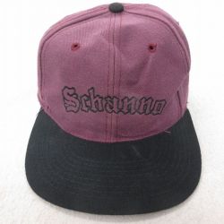 中古 OTTO キャップ Srhanno 刺繍 ツートンカラー 紫 パープル 25jul16
