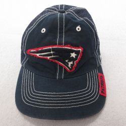 【20%OFF】中古 メッシュ キャップ NFL ニューイングランドペイトリオッツ コットン 紺 ネイビー アメフト スーパーボウル 25jul22
