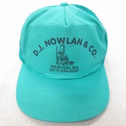 中古 メッシュ キャップ NEWTON 青緑 25jul22