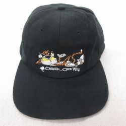 中古 キャップ チャスターチーター 刺繍 黒 ブラック 25jul22