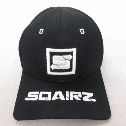 中古 キャップ SQAIRZ 黒 ブラック 25jul23