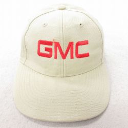 中古 キャップ GMC 刺繍 ベージュ カーキ 25jul23