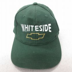 中古 OTTO キャップ WHITESIDE 刺繍 緑 グリーン 25jul23