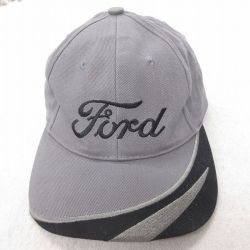 中古 キャップ フォード Ford 刺繍 コットン グレー 25jul23