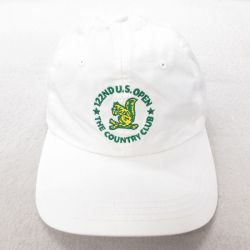 中古 キャップ リス 刺繍 コットン 白 ホワイト 25jul23