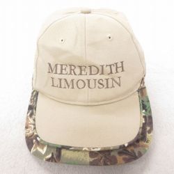 【20%OFF】中古 OTTO キャップ MEREDITH 刺繍 ベージュ カーキ 25jul23