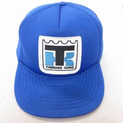中古 メッシュ キャップ THERMO 青 ブルー 25jul23
