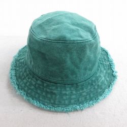 中古 エディーバウアー ハット コットン 緑 グリーン 25jul28